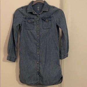 GAP brand girls denim dress